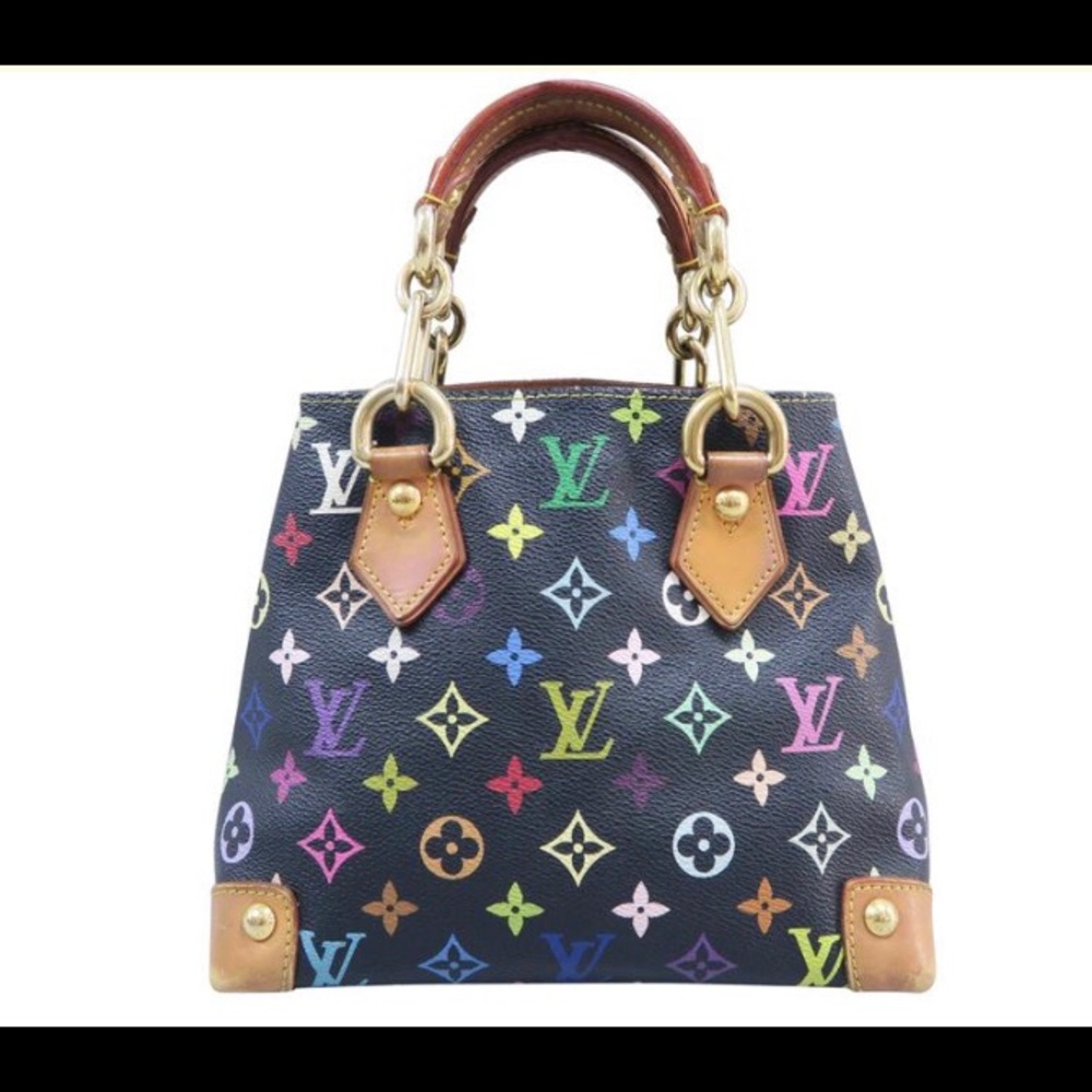 Authentic Louis Vuitton Multicolor Audra Tote